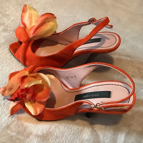 Paola Conte flower shoes - Picture 3 of 7